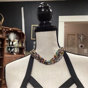 Multicolor fair trade Beaded Necklace